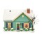 Department 56 Peanuts Village The Blue House On James Street Lit Christmas Village Building 6.5in H